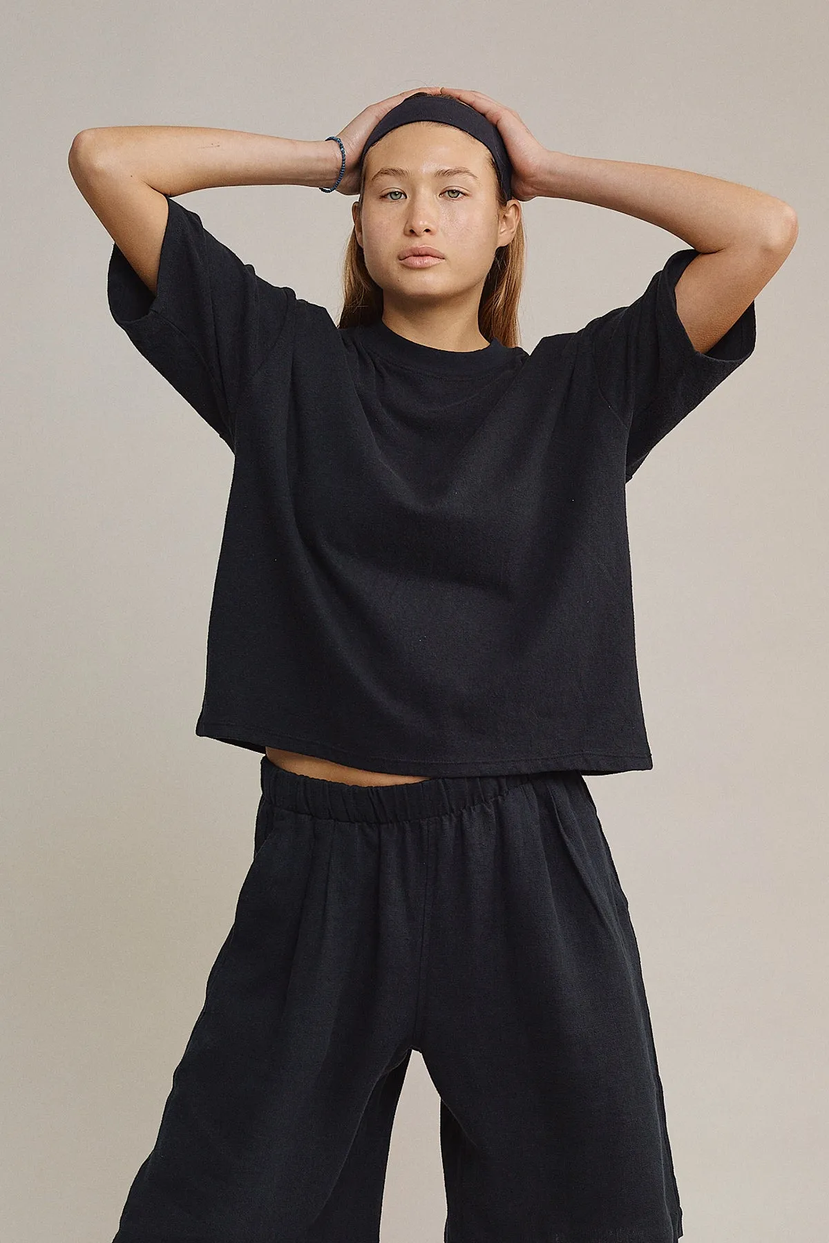 Ramona Cropped Tee sold by Jungmaven product image thumbnail 3