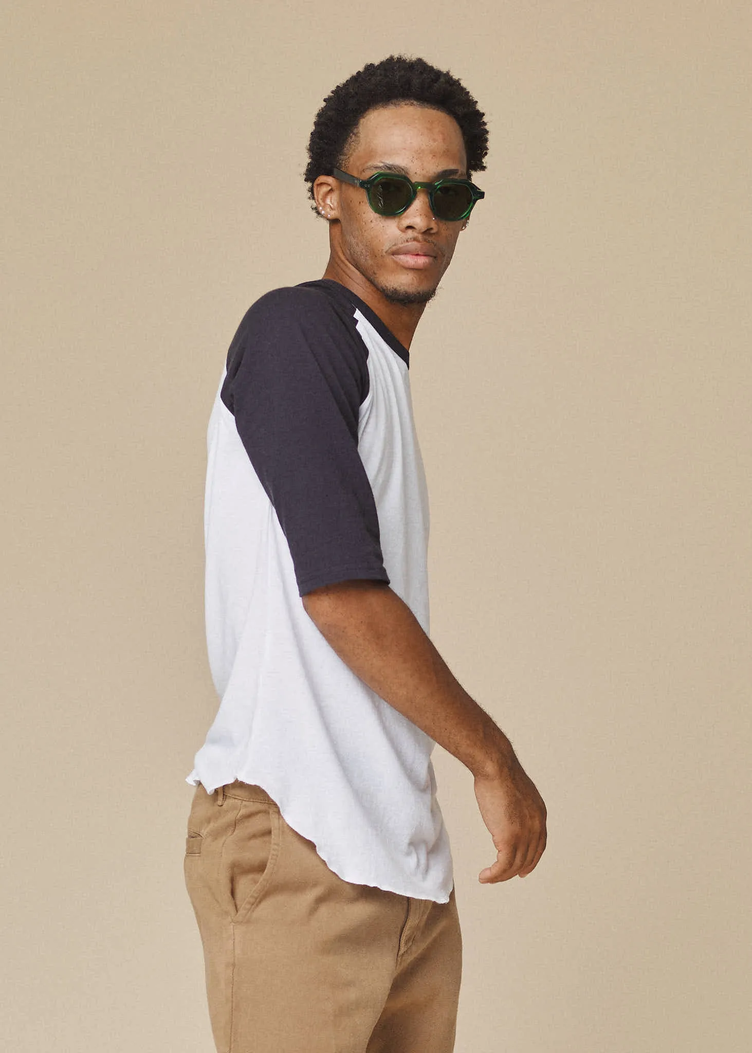 Stones 3/4 Sleeve Raglan sold by Jungmaven product image thumbnail 3