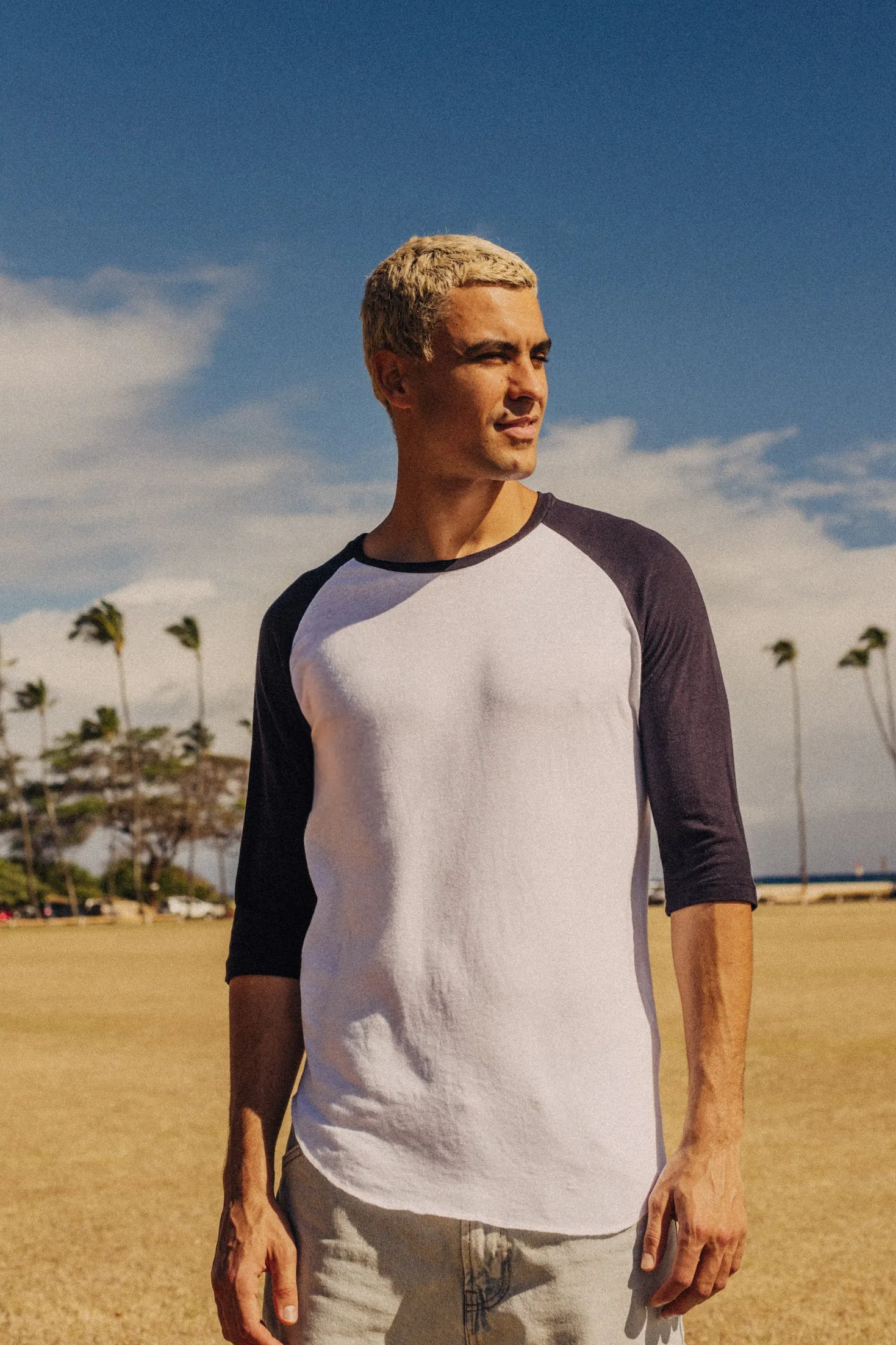 Stones 3/4 Sleeve Raglan sold by Jungmaven product image thumbnail 2