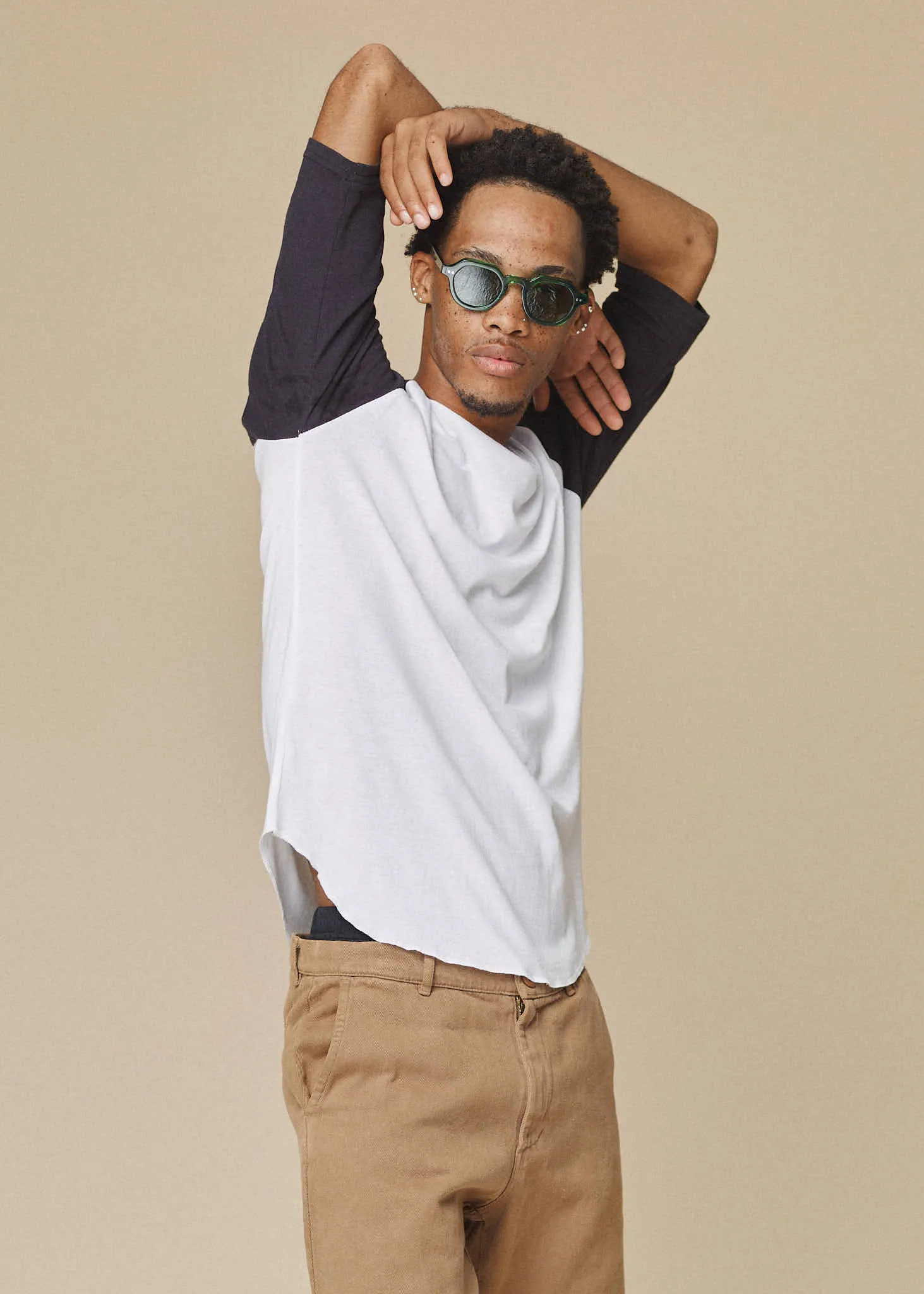 Stones 3/4 Sleeve Raglan sold by Jungmaven product image thumbnail 4