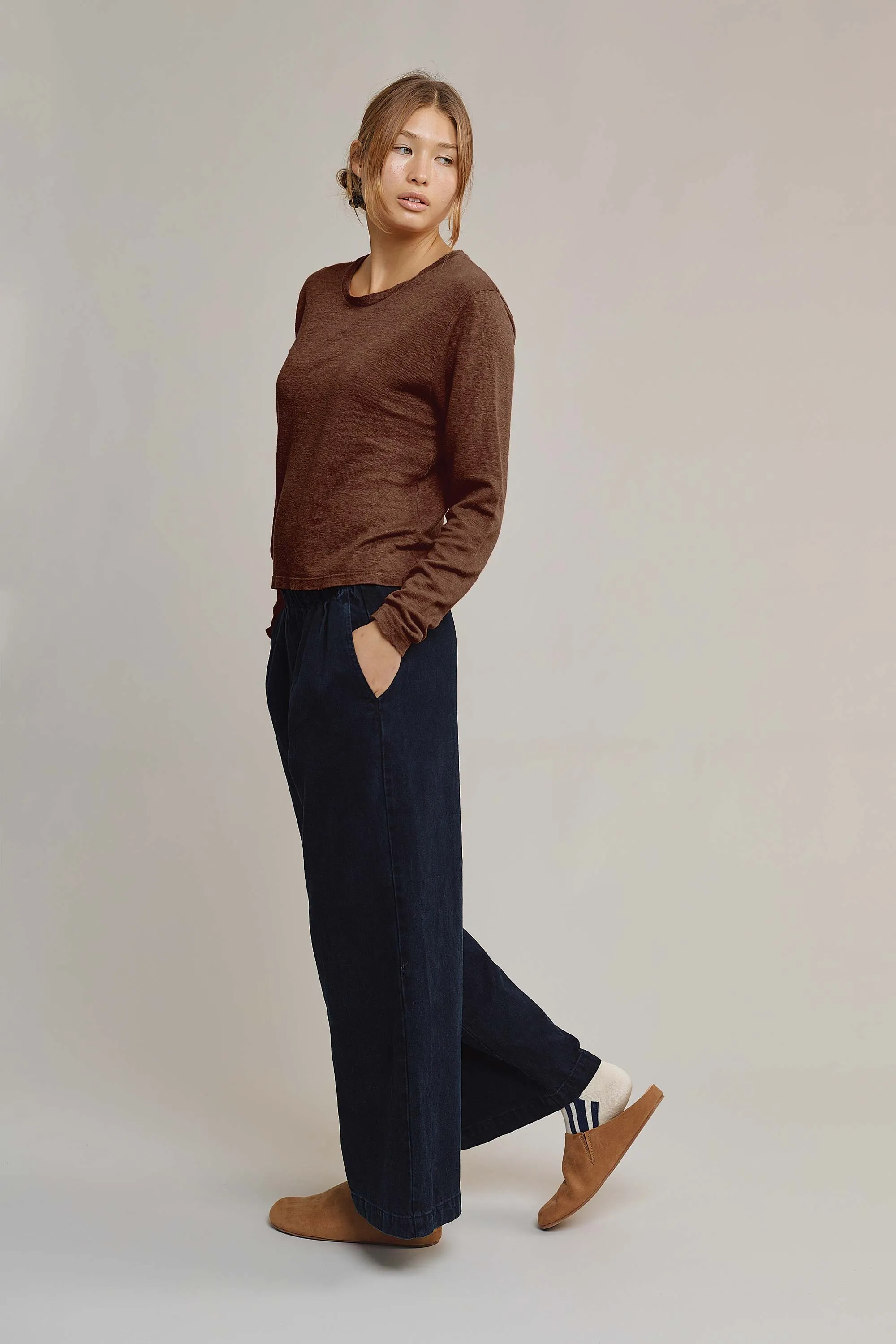 Cropped Bishop Long Sleeve Tee sold by Jungmaven product image thumbnail 3
