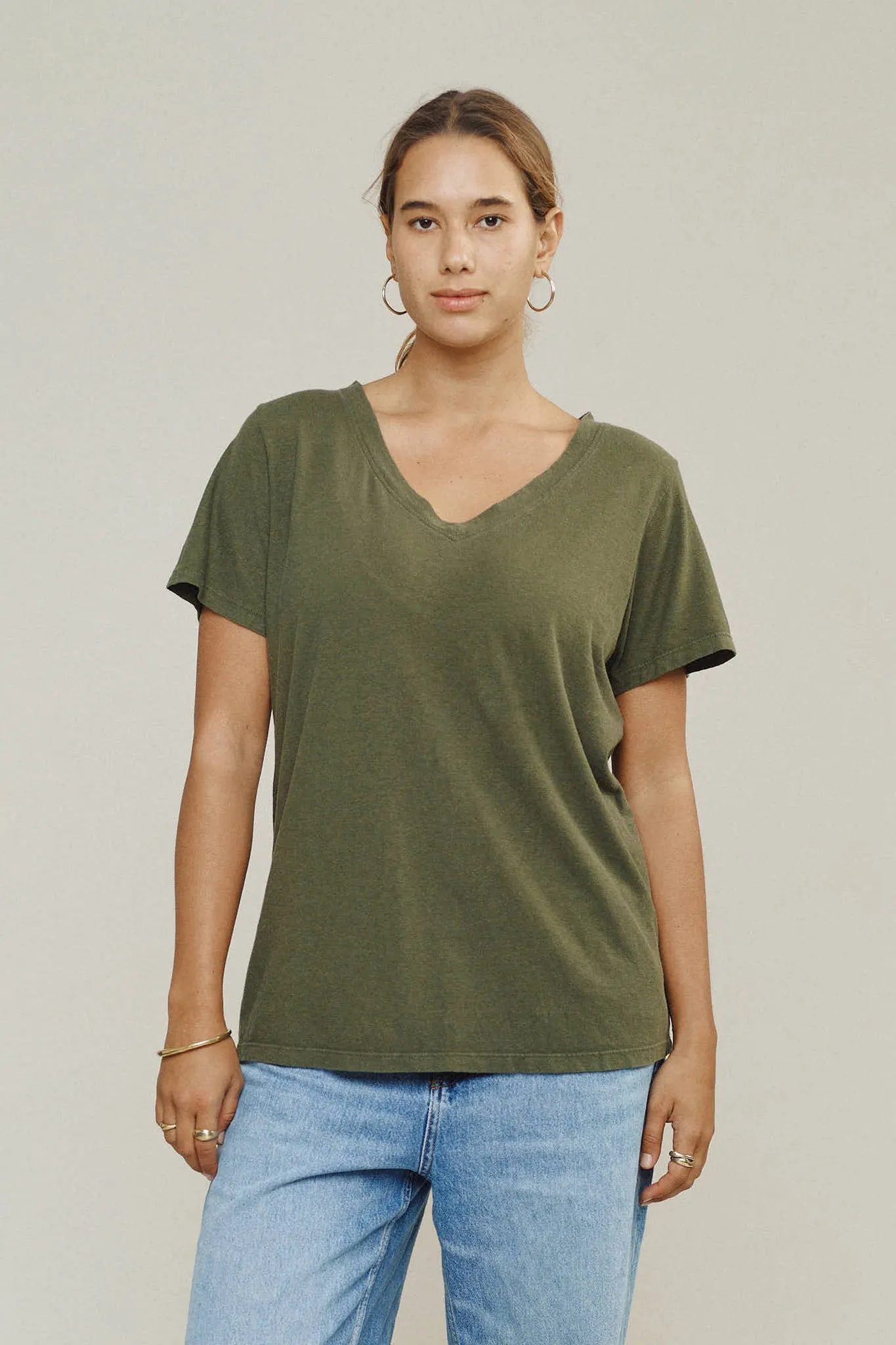 Paige V-neck sold by Jungmaven product image thumbnail 4