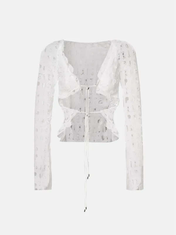 Geneva Top Virgin White sold by Poster Girl