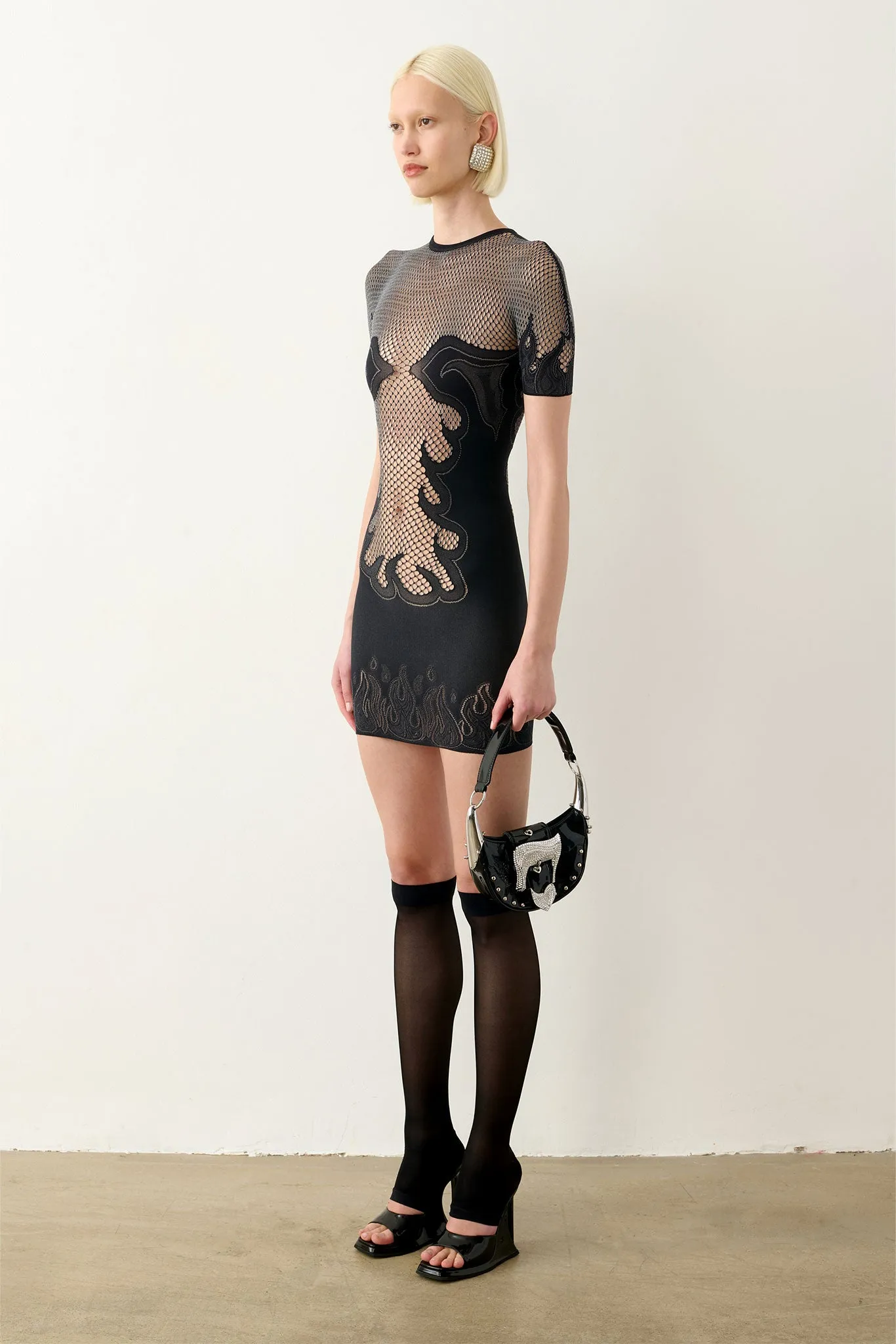 Pin Up Mini Dress Black sold by Poster Girl product image thumbnail 4
