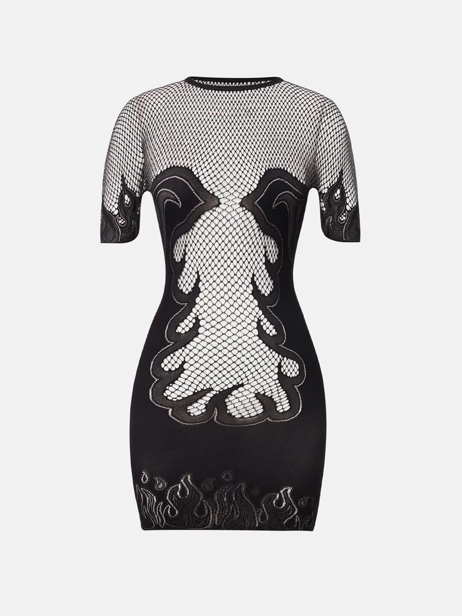 Pin Up Mini Dress Black sold by Poster Girl