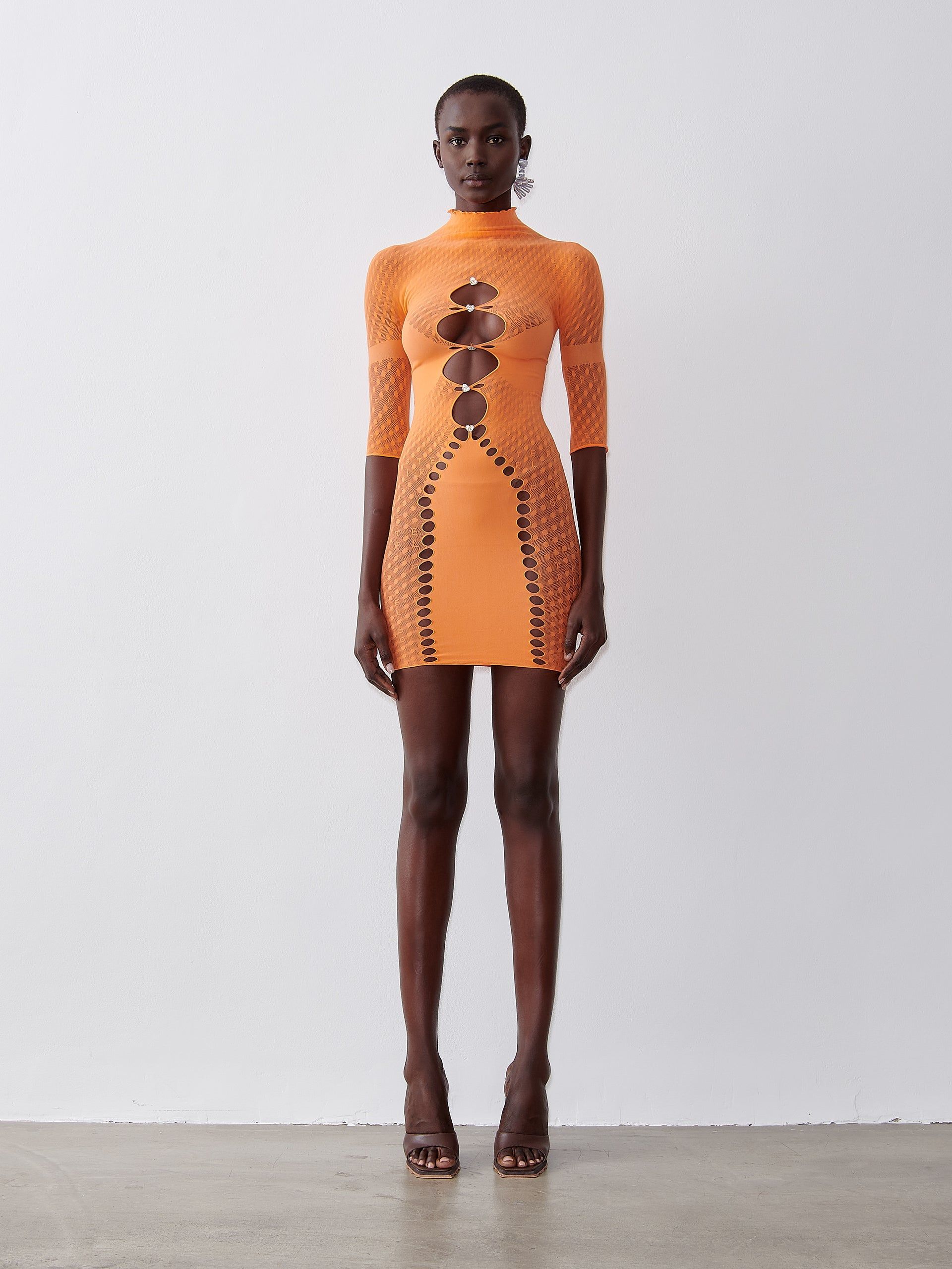 Pandora Dress in Tangerine sold by Poster Girl product image thumbnail 2