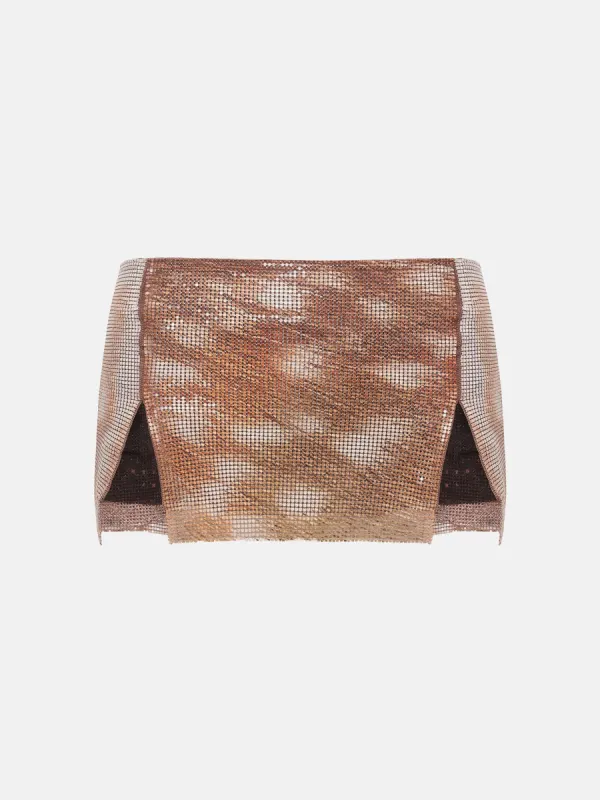 Mia Micro Skirt Matte Bambi sold by Poster Girl