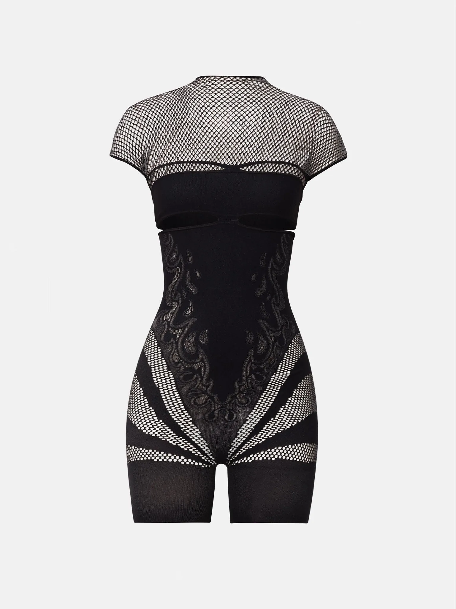 Pollard Playsuit Black sold by Poster Girl