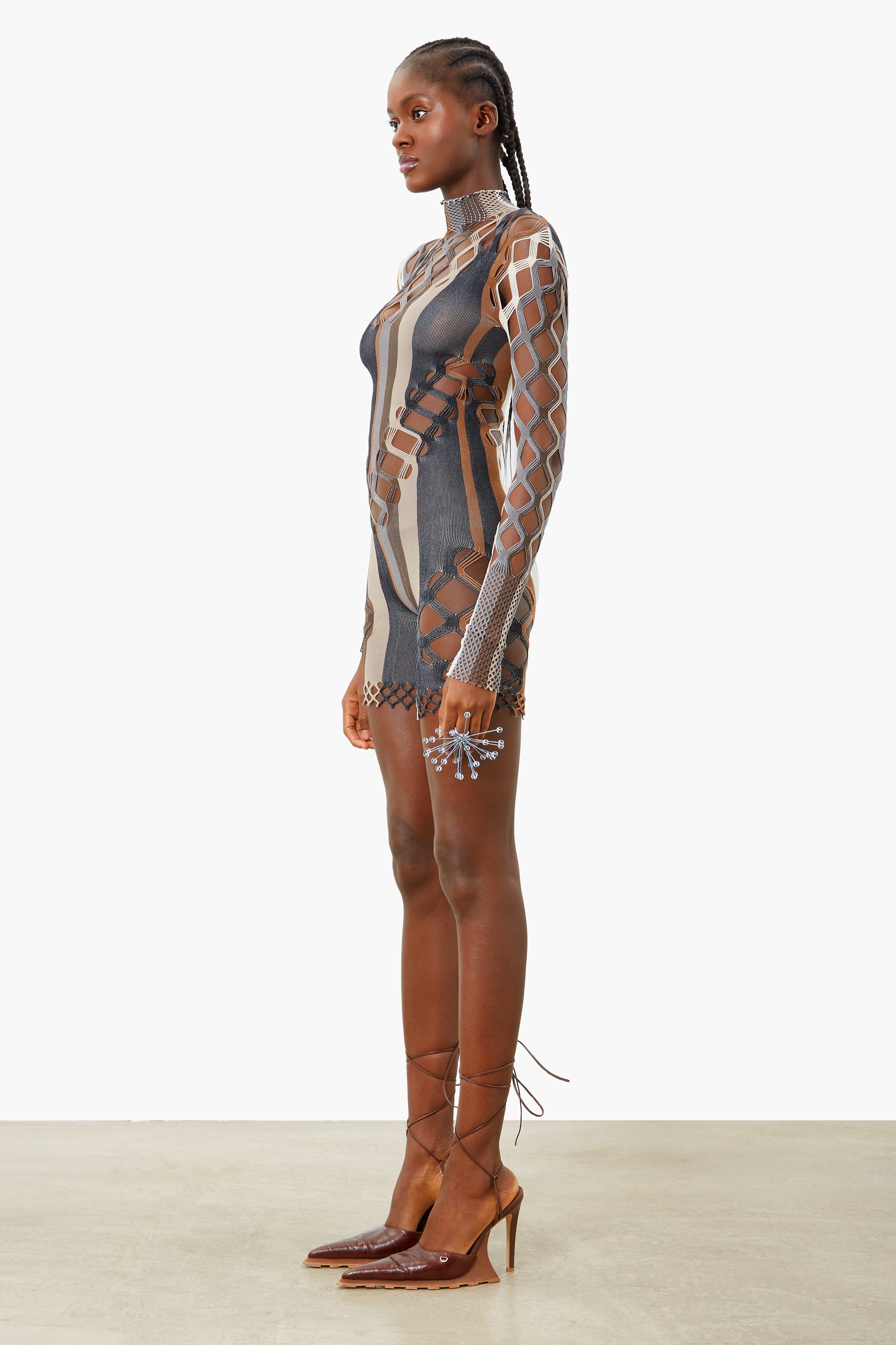 Bounty Playsuit Oyster Stripe sold by Poster Girl product image thumbnail 4