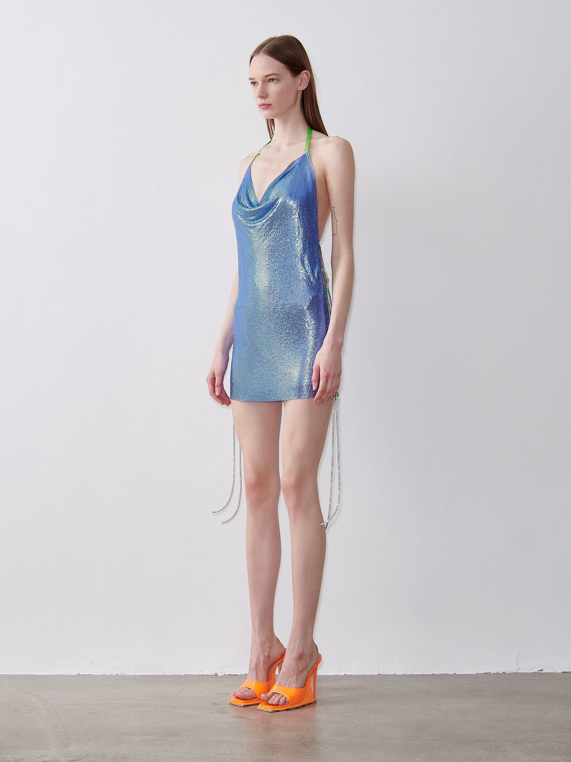 Zeina Dress Slush Puppy sold by Poster Girl product image thumbnail 3