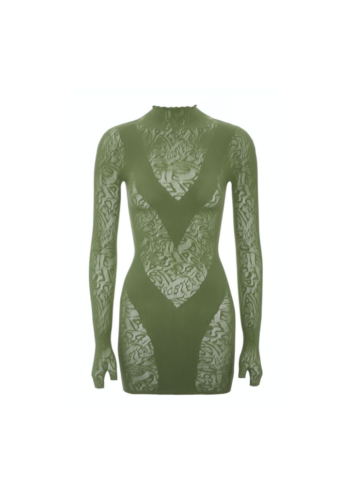 Jordan Dress Sativa Green sold by Poster Girl