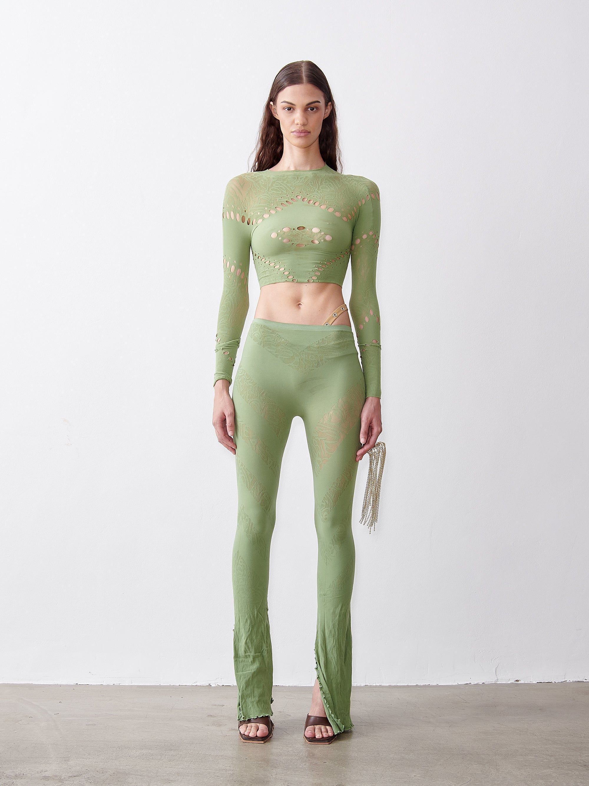 Nikita Top Sativa Green sold by Poster Girl product image thumbnail 2