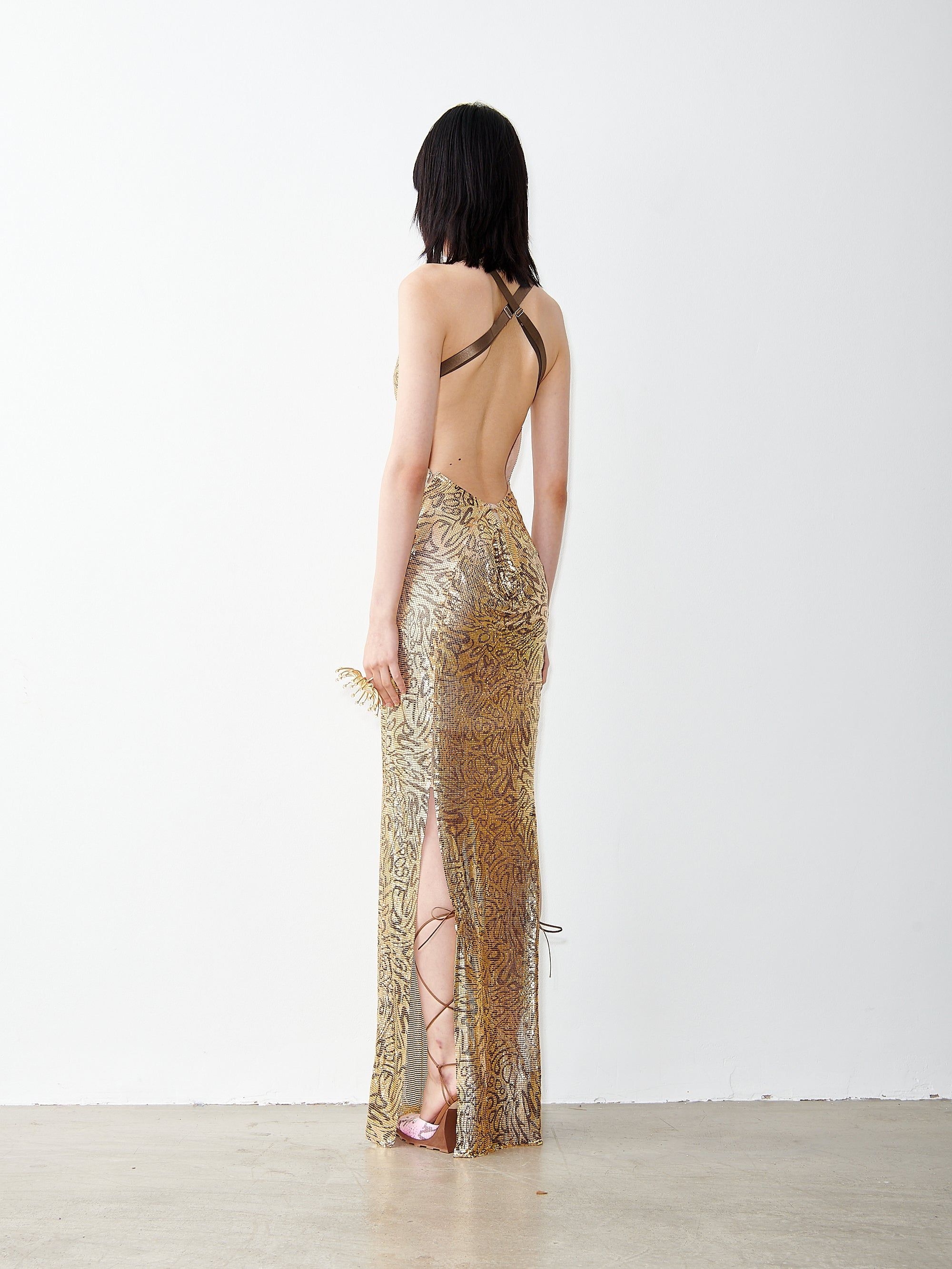 Naomi Maxi Dress Cougar sold by Poster Girl product image thumbnail 3