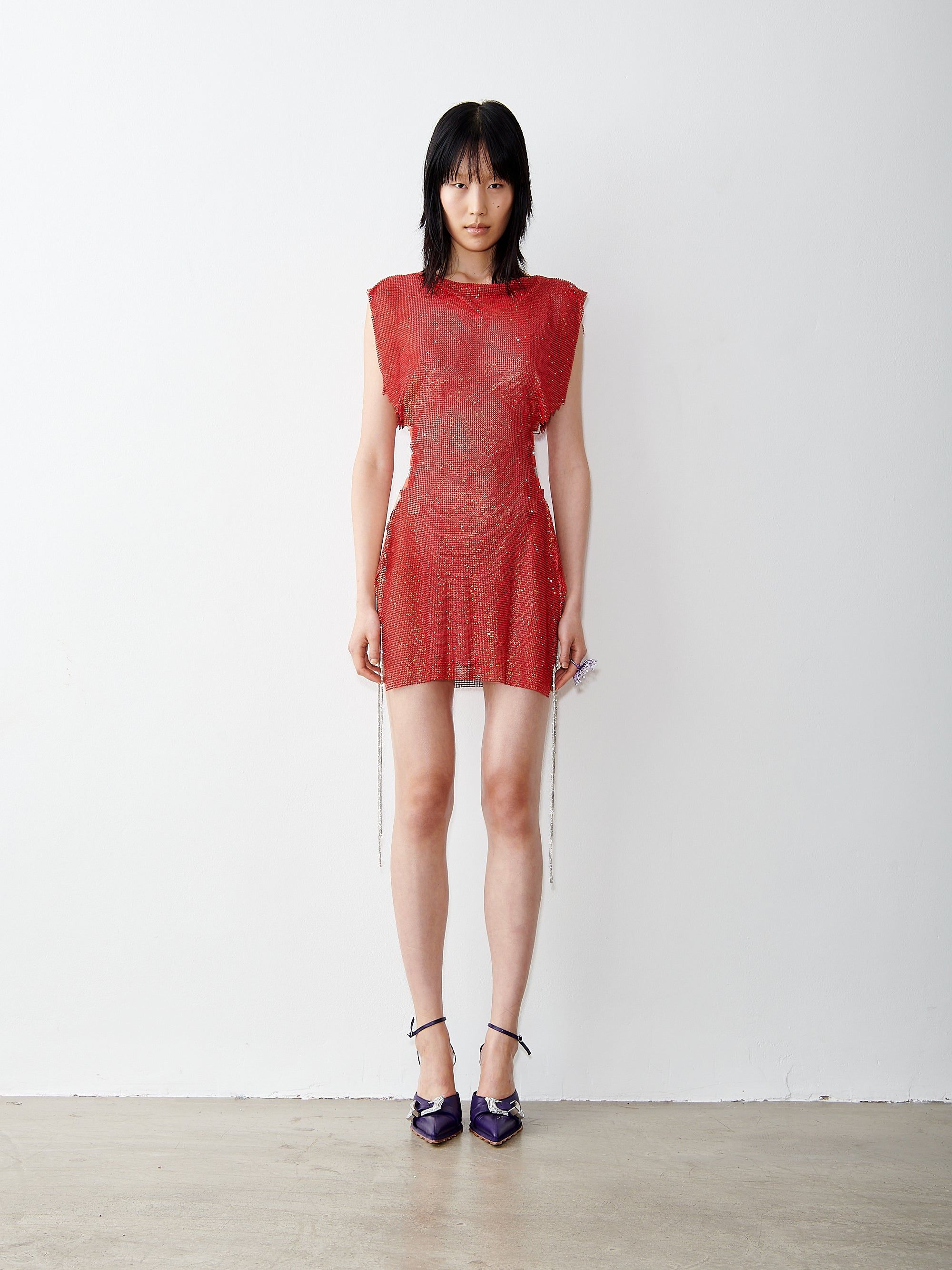 Rhinestoned Bamm Bamm Dress Sherry Spritz sold by Poster Girl product image thumbnail 2