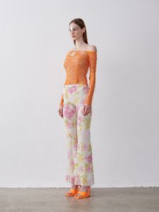 Camilla Pants Hibiscus sold by Poster Girl