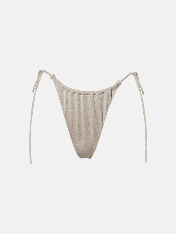 Keaton Bikini Bottoms Stone sold by Poster Girl