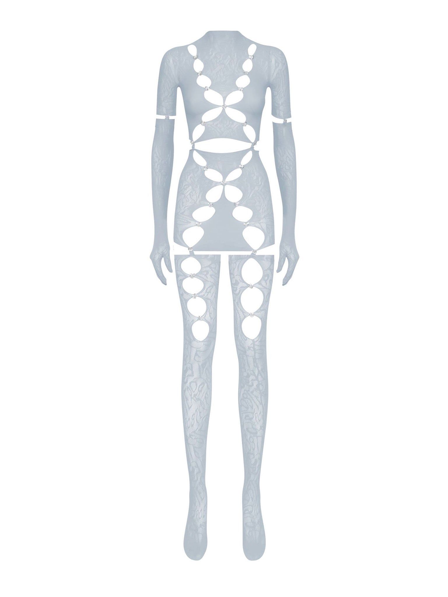 Taylor Jumpsuit Smoke Grey sold by Poster Girl