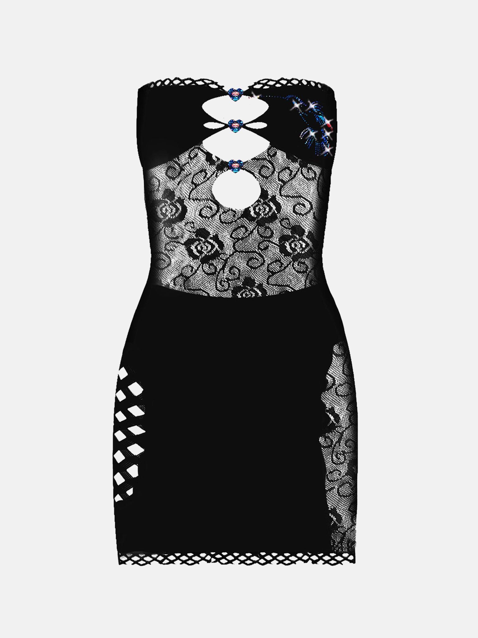 Coco Dress in Jet Black sold by Poster Girl