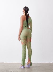 Jinx Jumpsuit Sativa Green sold by Poster Girl