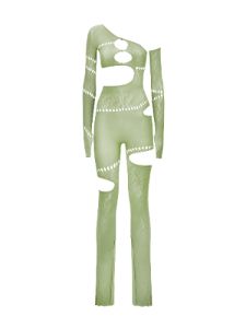 Jinx Jumpsuit Sativa Green sold by Poster Girl