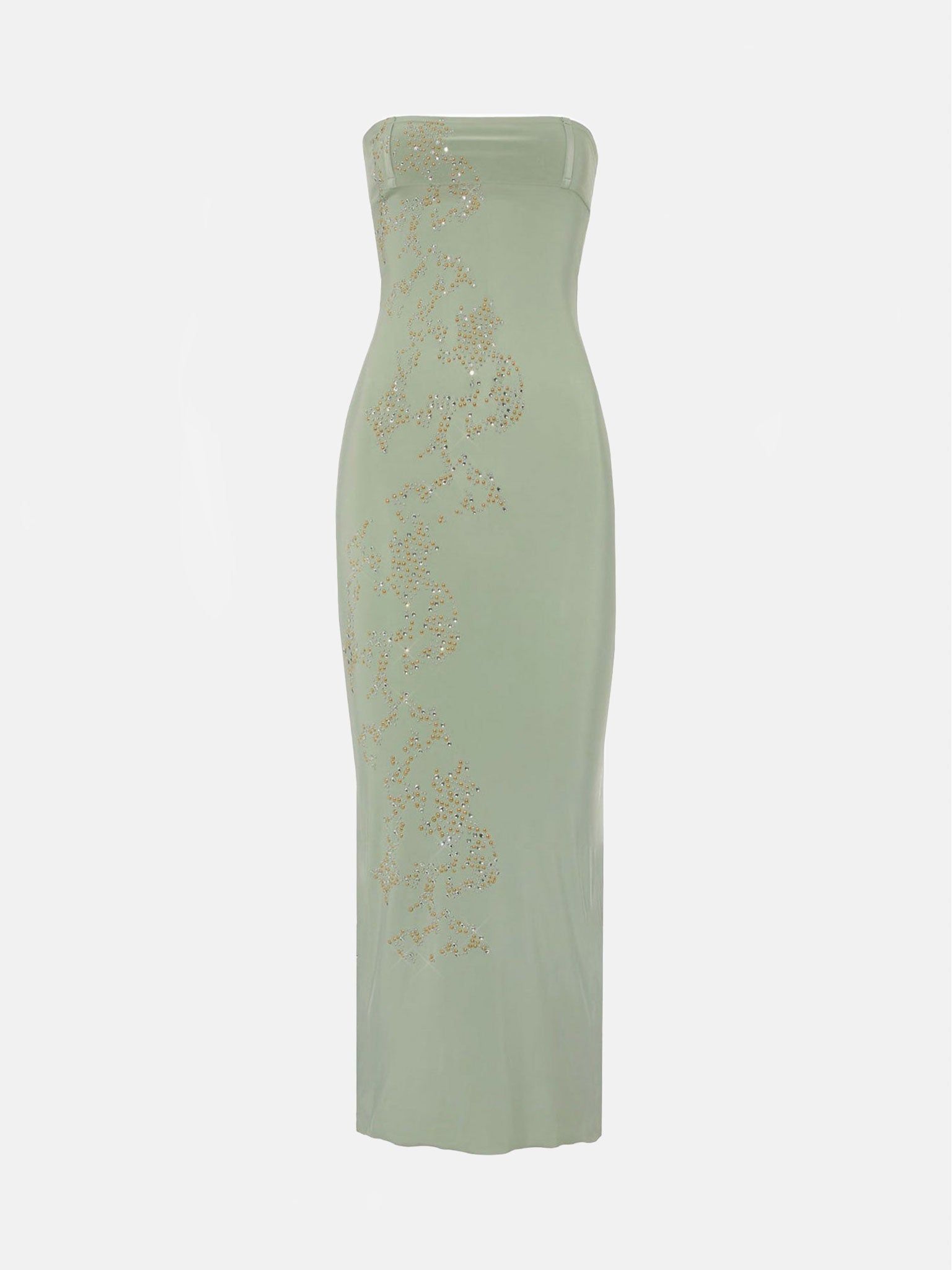 Zahara Dress Adventurine sold by Poster Girl