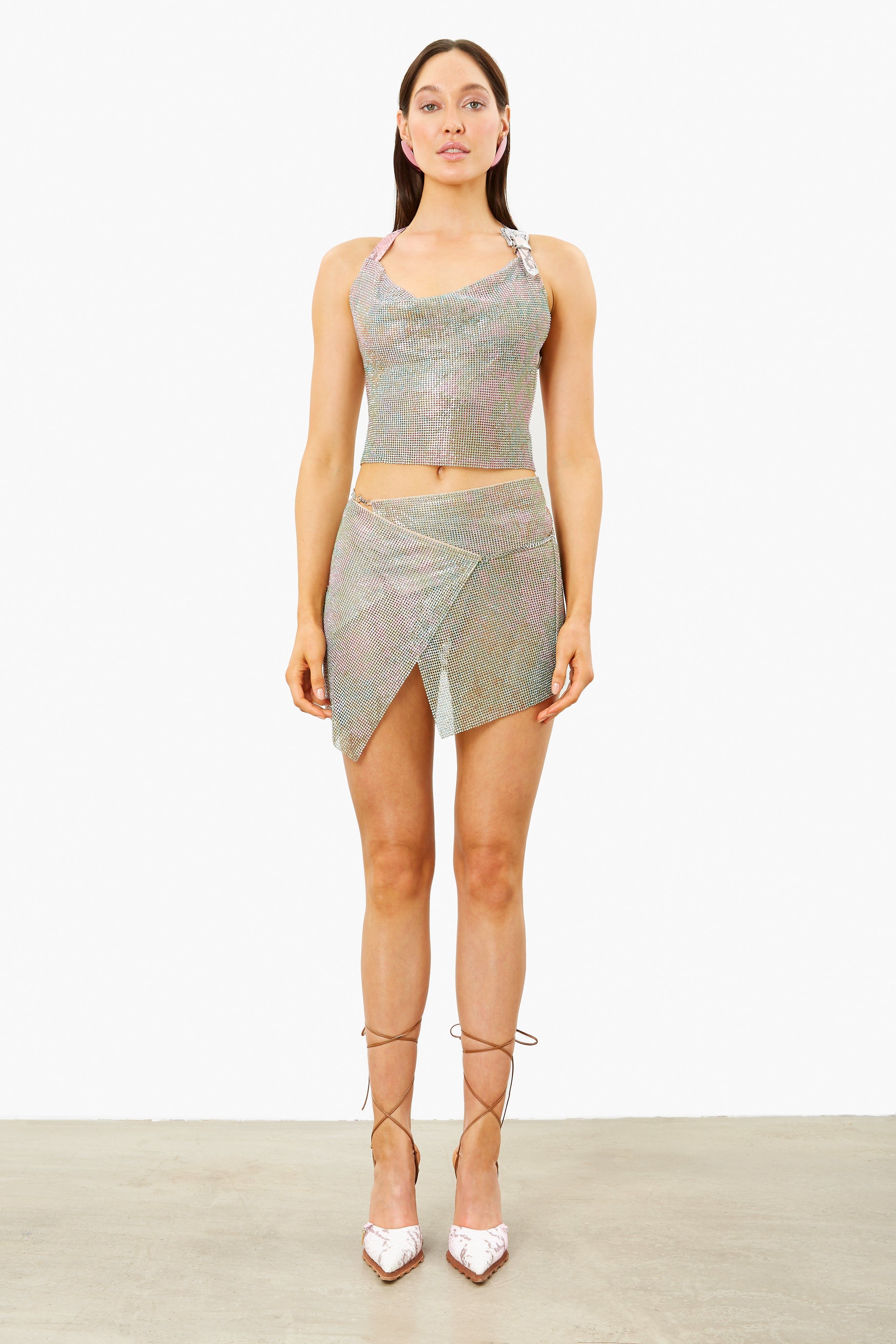 Rhinestoned Bambi Top Mirage sold by Poster Girl product image thumbnail 2