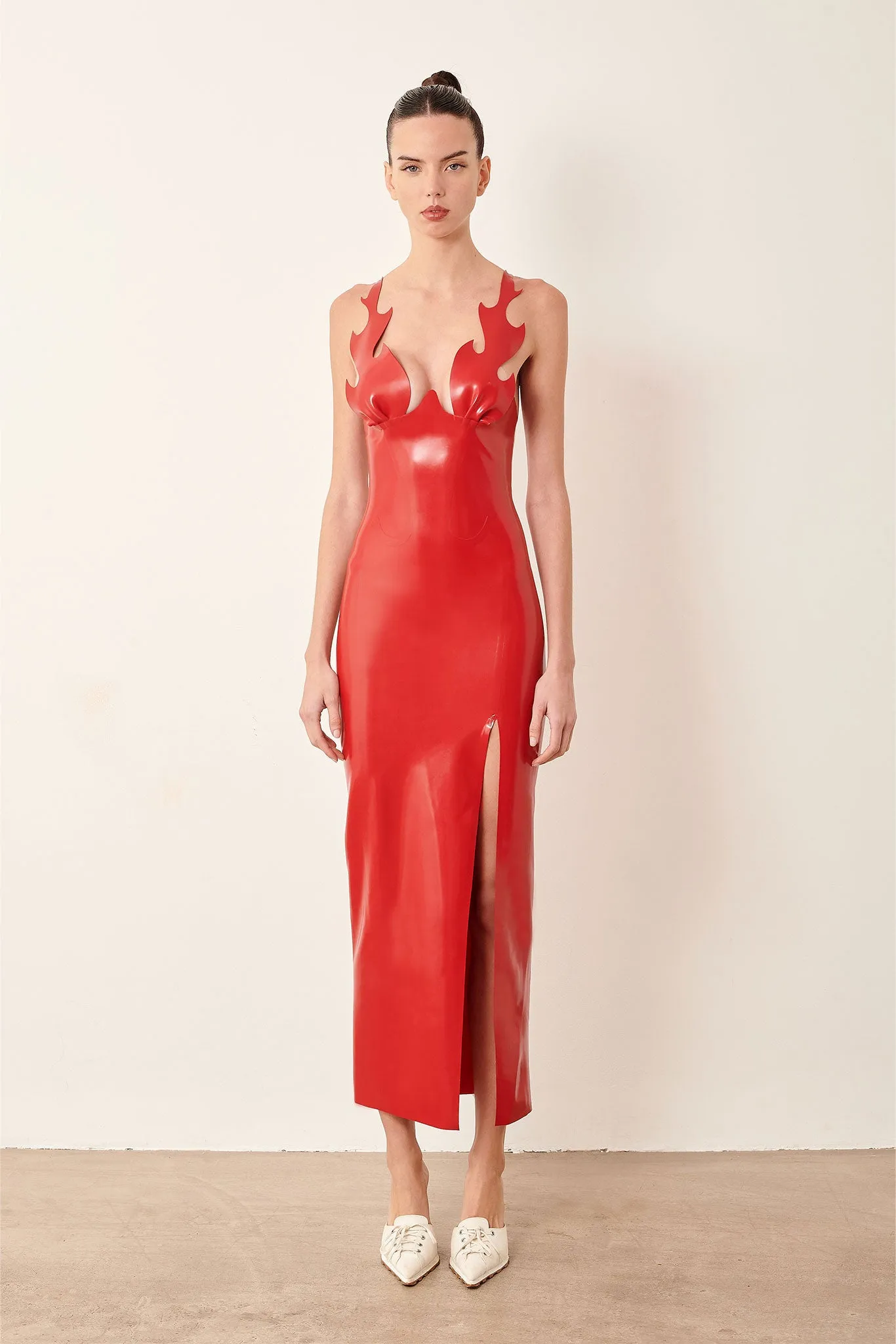 Roast Latex Dress Red sold by Poster Girl product image thumbnail 2