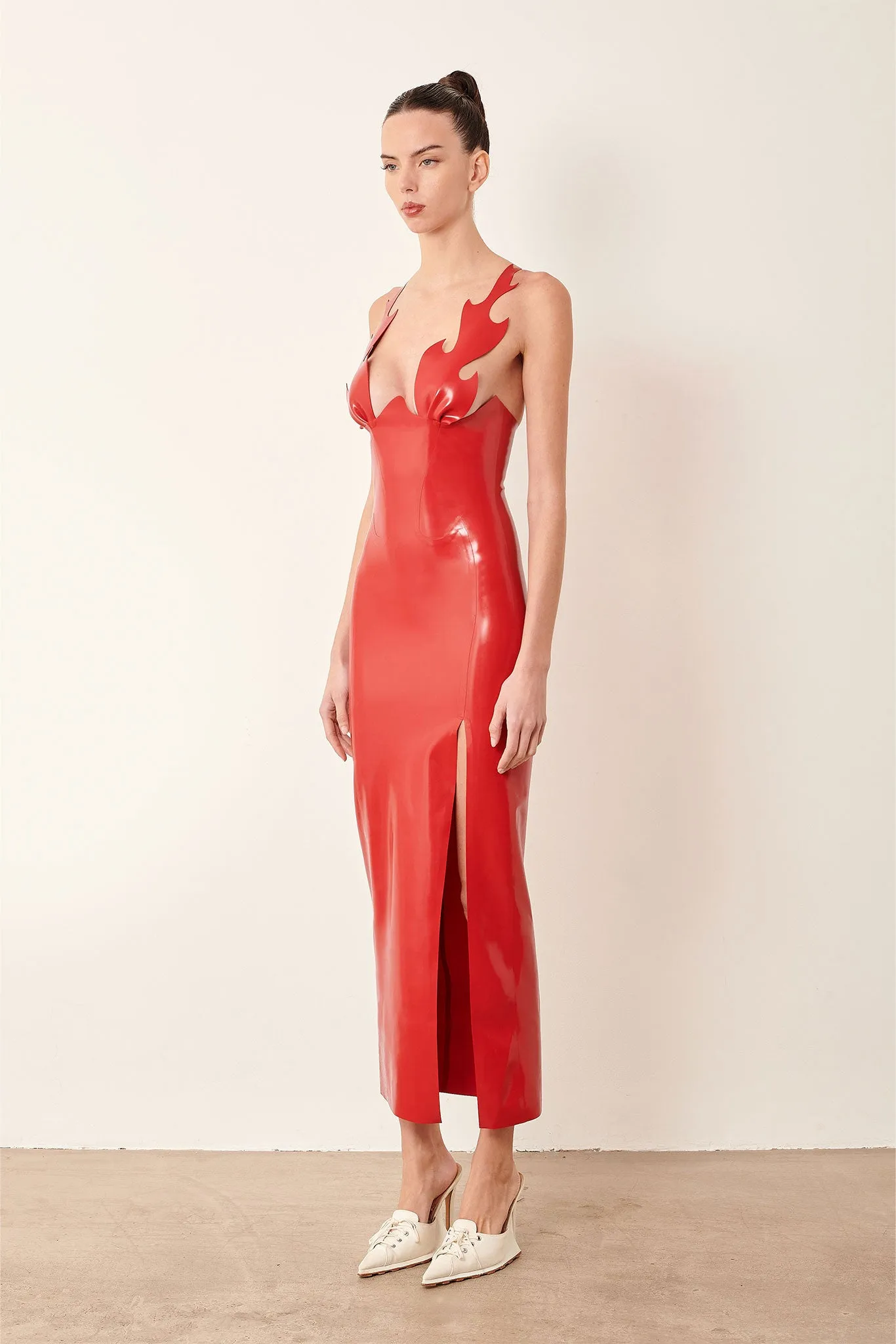 Roast Latex Dress Red sold by Poster Girl product image thumbnail 4