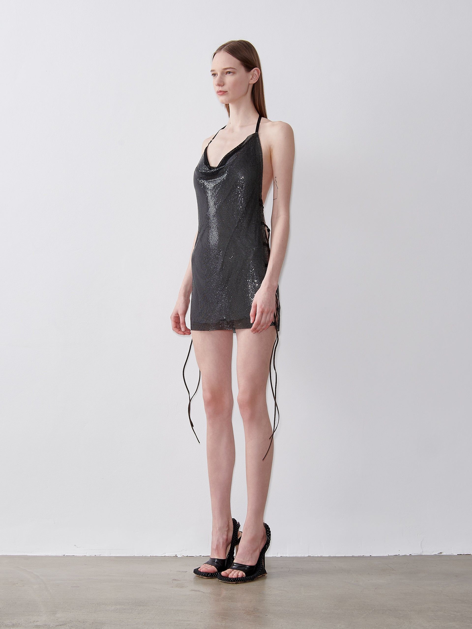 Zeina Dress Jet Black sold by Poster Girl product image thumbnail 4