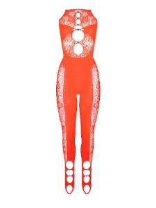Floral Janice Jumpsuit Chilli sold by Poster Girl