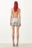 Bambi Top Chrome Silver sold by Poster Girl