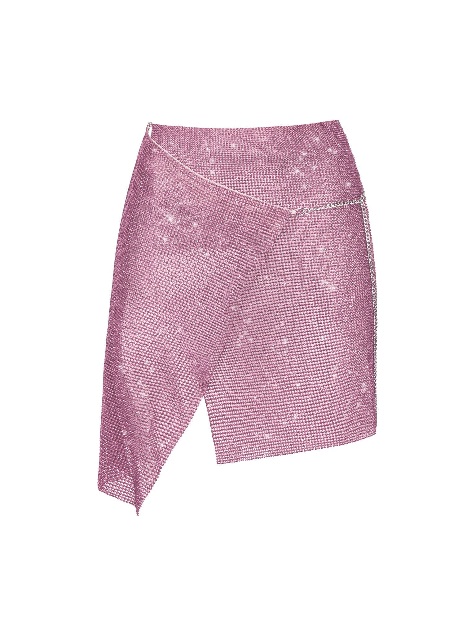Rhinestoned Winona Skirt in Cosmo sold by Poster Girl