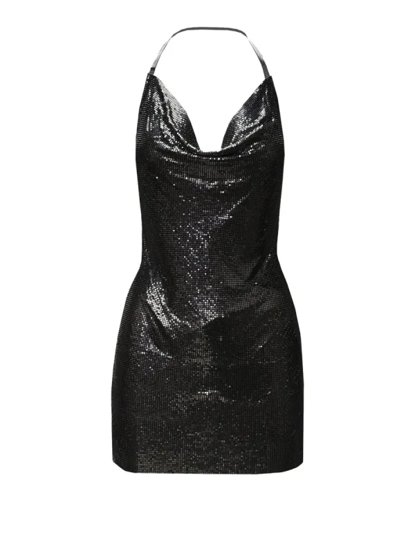 Zeina Dress Jet Black sold by Poster Girl