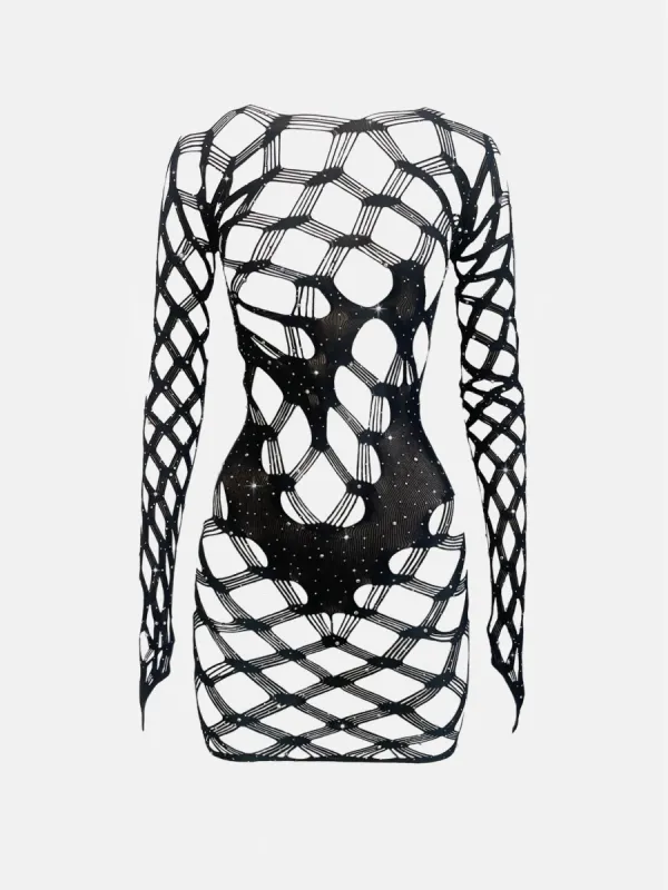 Marina Mini Dress Black sold by Poster Girl