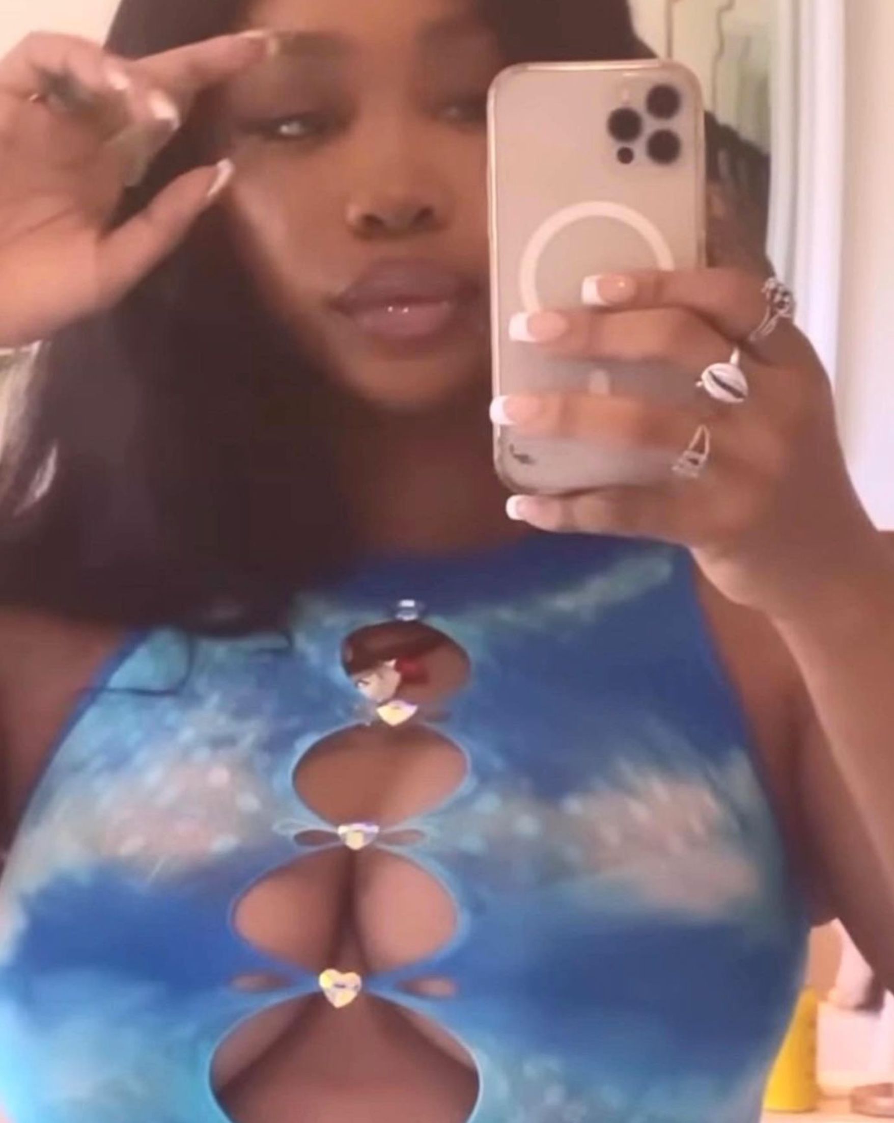 TIE-DYE Jetta Jumpsuit Blue Lagoon sold by Poster Girl product image thumbnail 5