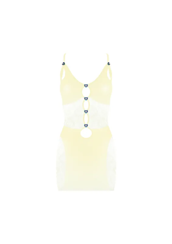 Megan Dress Butter sold by Poster Girl