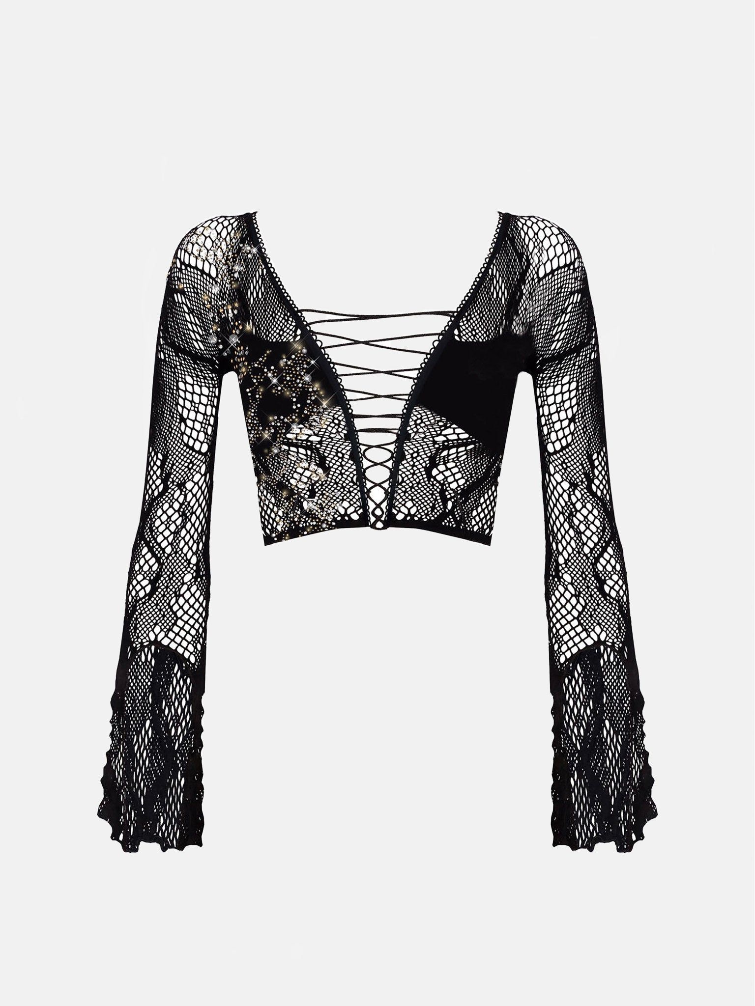 Iman Top Jet Black sold by Poster Girl