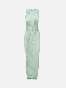 Aloha Midi Dress Malachite Green sold by Poster Girl