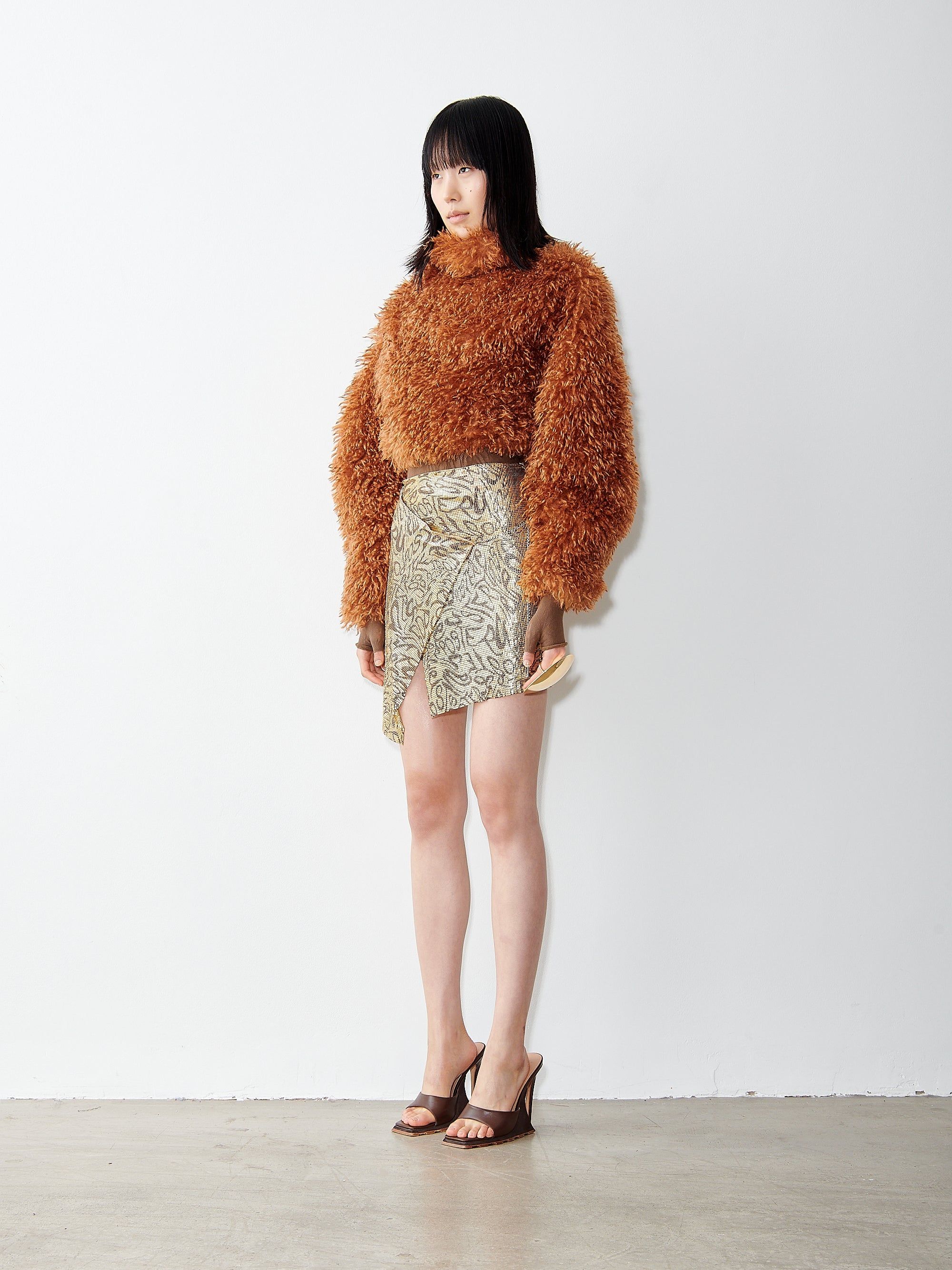 Winona Wrap Skirt Cougar sold by Poster Girl product image thumbnail 3