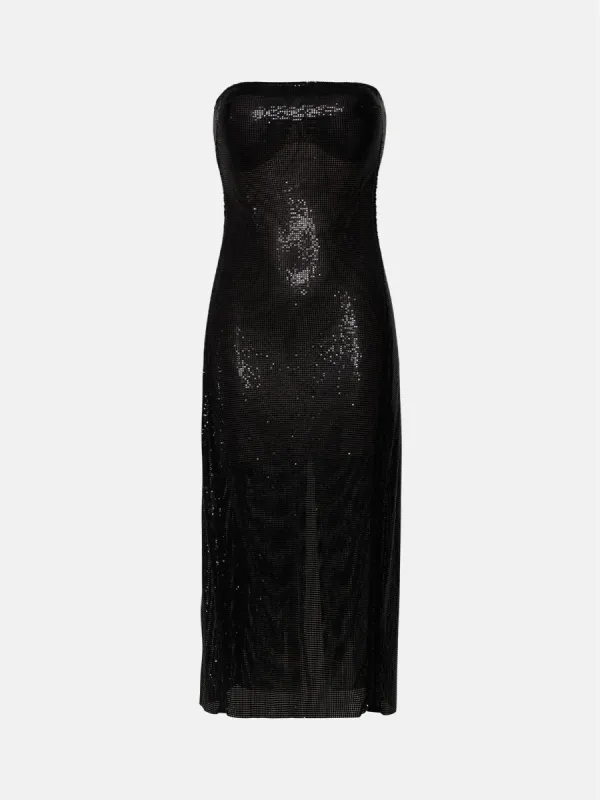Selena Midi Dress Black sold by Poster Girl