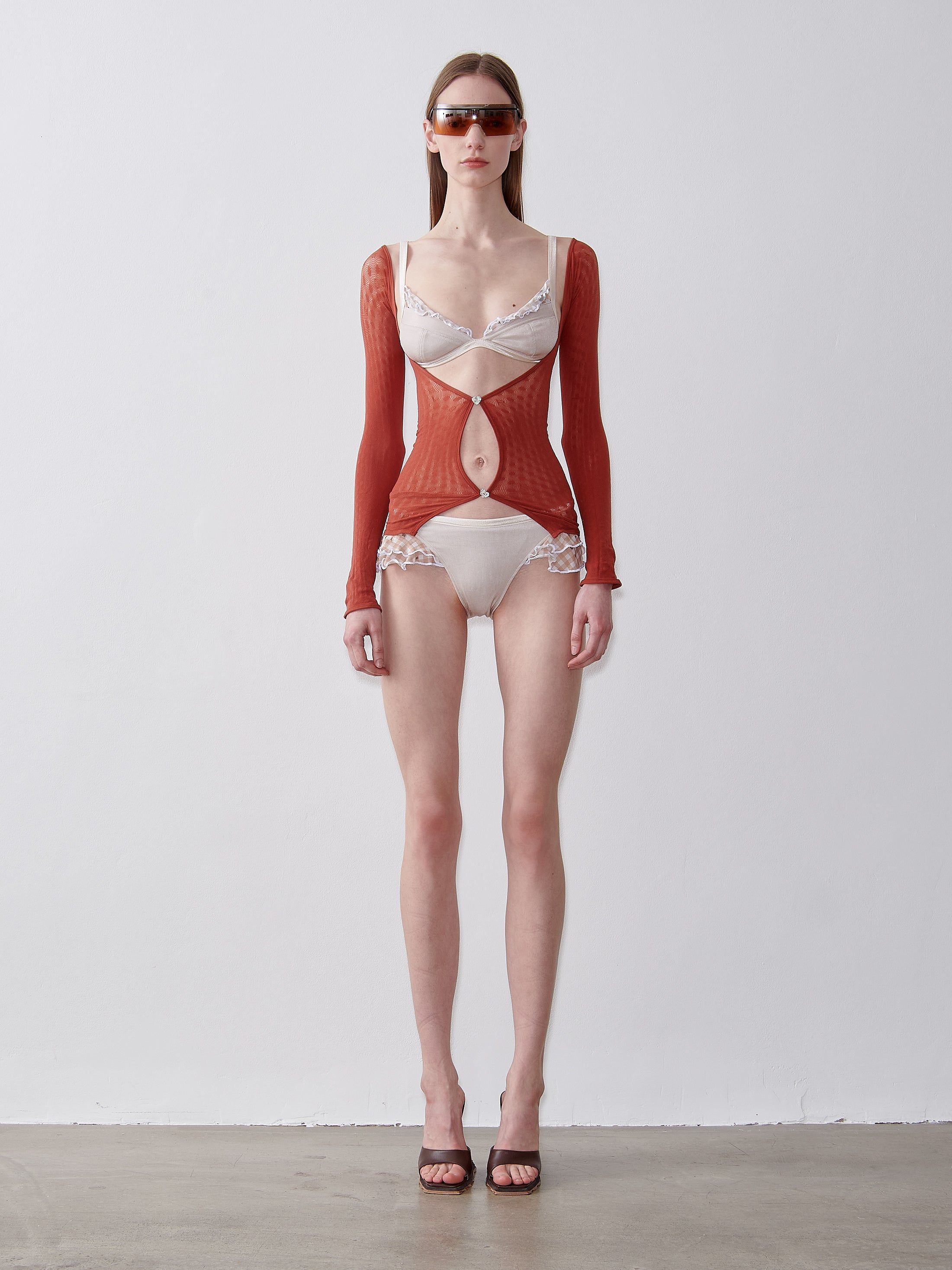 Livia Top Burnt Henna sold by Poster Girl product image thumbnail 2