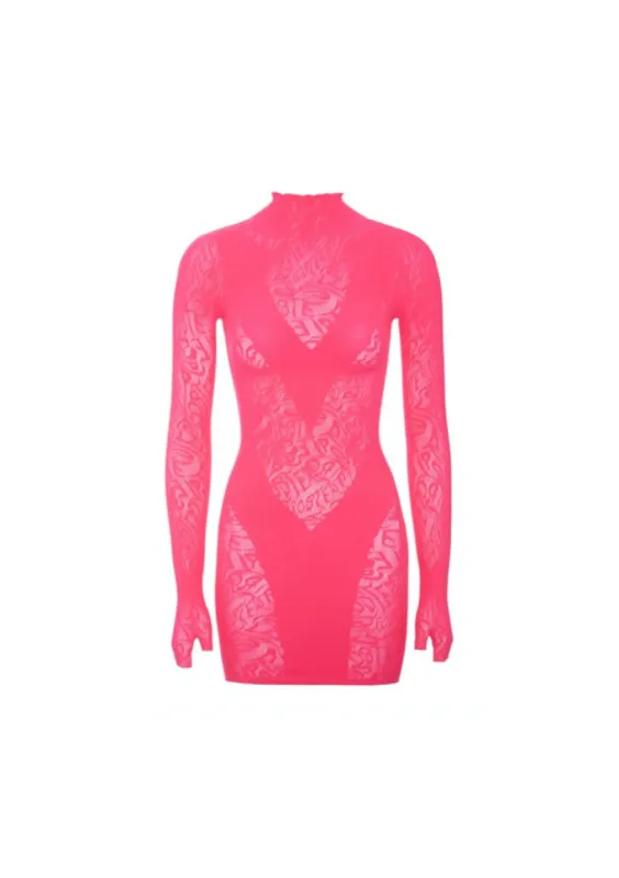 Jordan Dress Shocking Pink sold by Poster Girl