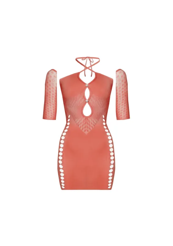 Janna Dress Burnt Henna sold by Poster Girl