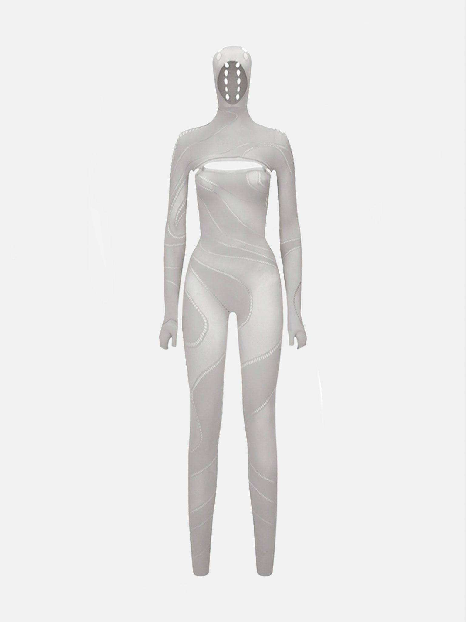 Ecstasy Jumpsuit Smoke sold by Poster Girl