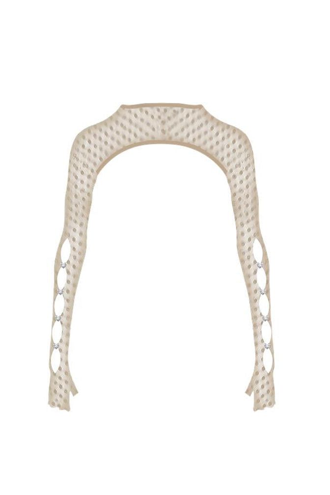 Sabinna Sleeves Taupe sold by Poster Girl