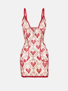 Scarlett Dress Red sold by Poster Girl