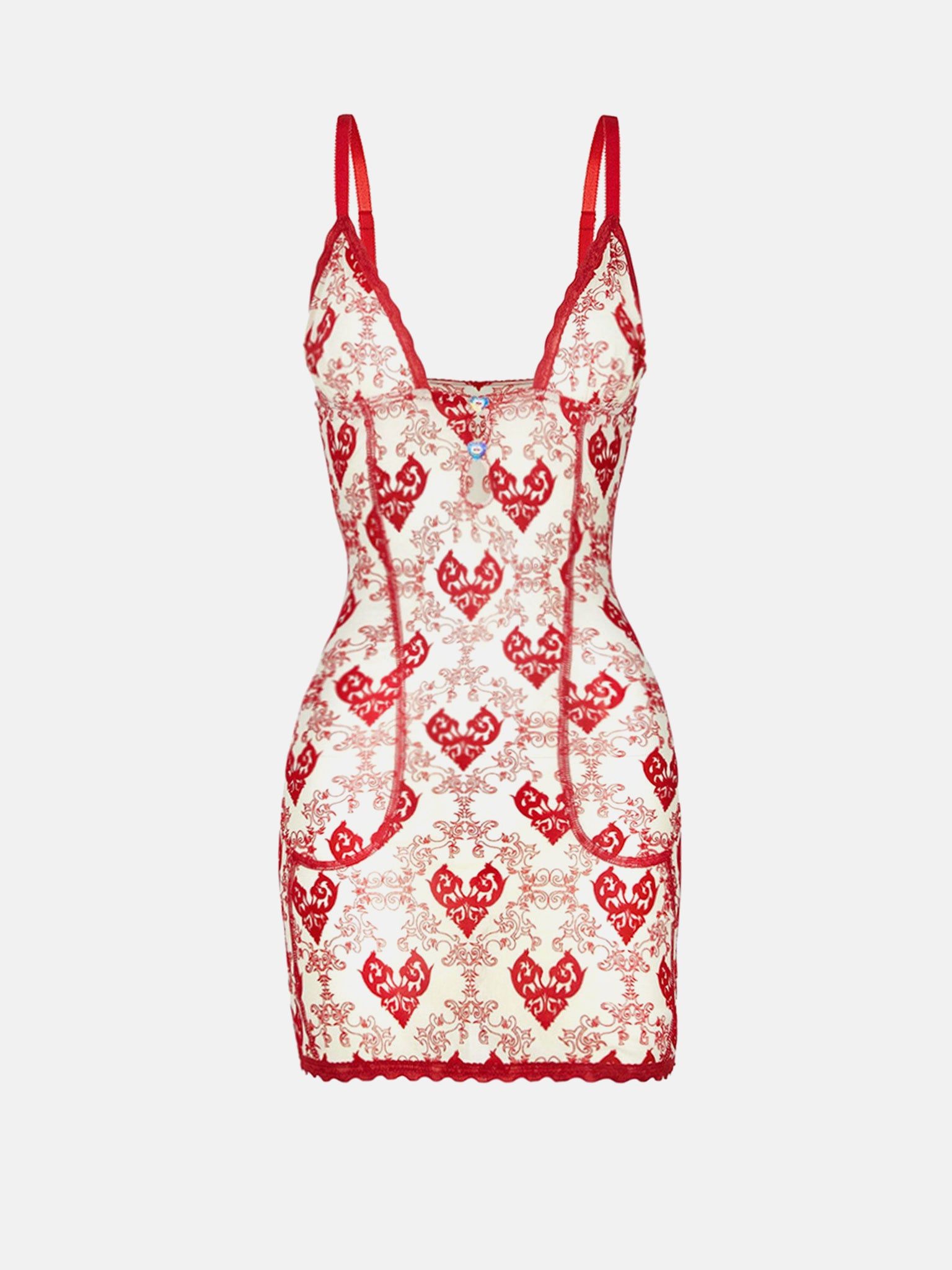 Scarlett Dress Red sold by Poster Girl