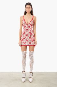 Scarlett Dress Red sold by Poster Girl