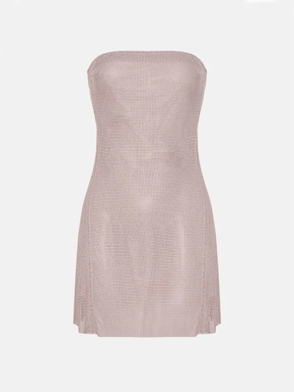 Selena Dress Matte Chainmail Vault sold by Poster Girl
