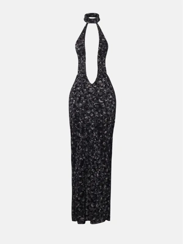 Bare Dress Black Leopard Print sold by Poster Girl